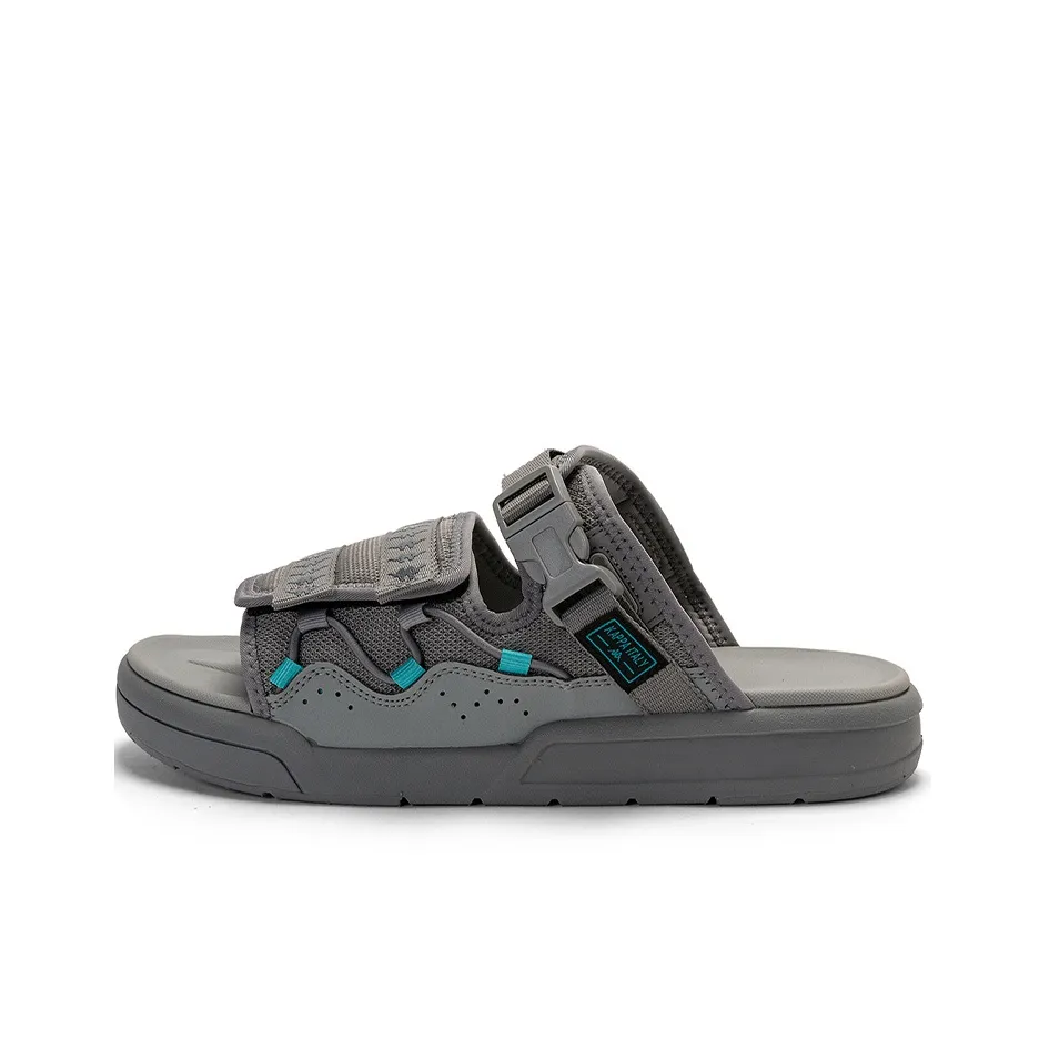 Kappa Slide Slippers Men's Frost Gray Mushroom Gray