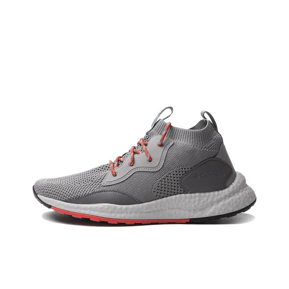 Columbia Casual Shoes Men Mid-Top Gray