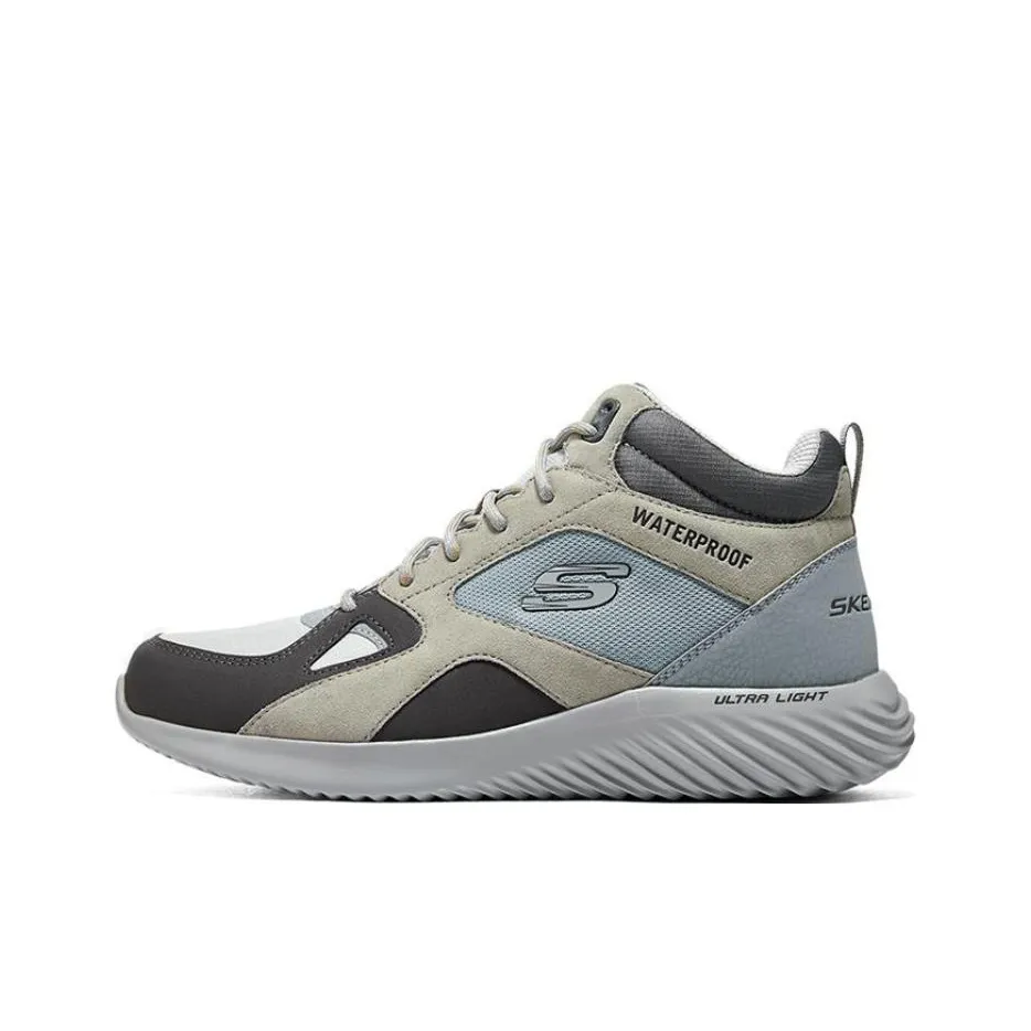 Skechers MID Топ Casual Мужской Серый