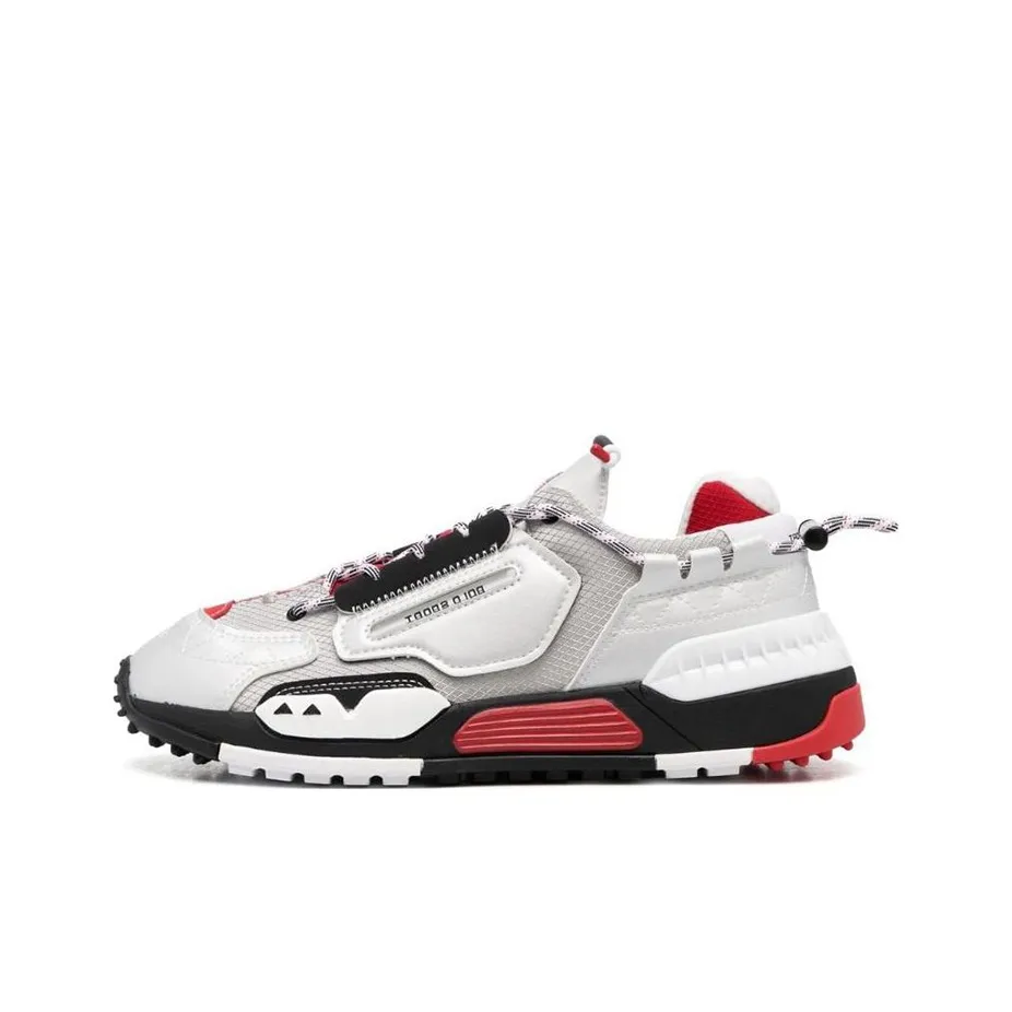 Polo Ralph Lauren Low Top Casual Shoes Men's Black White Red