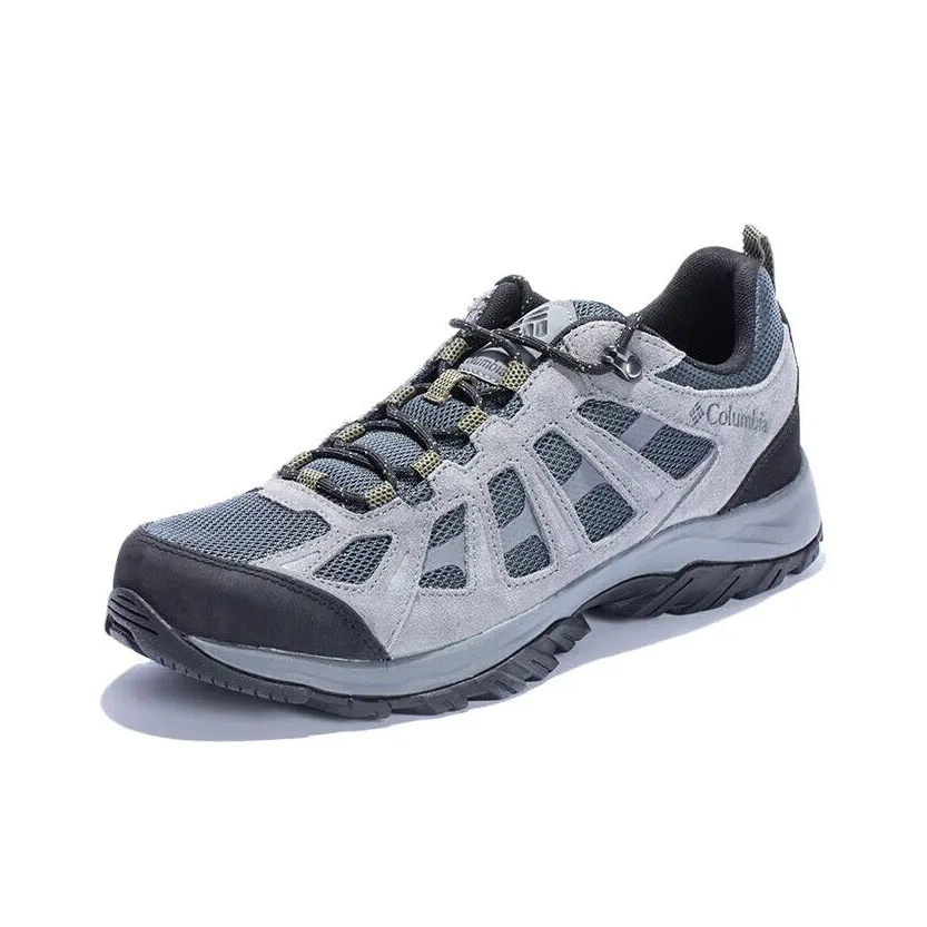 Columbia Slip Resistant Low Top Outdoor Shoes Men's Gray