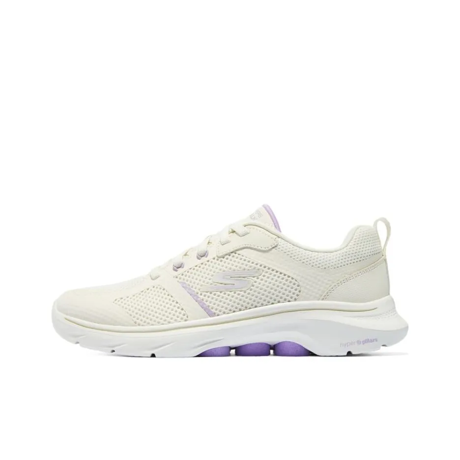 Skechers GO WALK 7 Low Top Casual Running Shoes Women's Beige