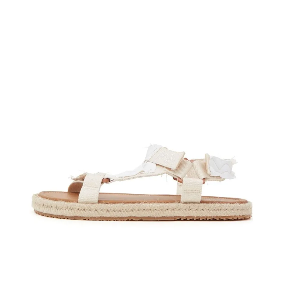 Maison Margiela Touch-Strap Open-Toe Flat Sandals