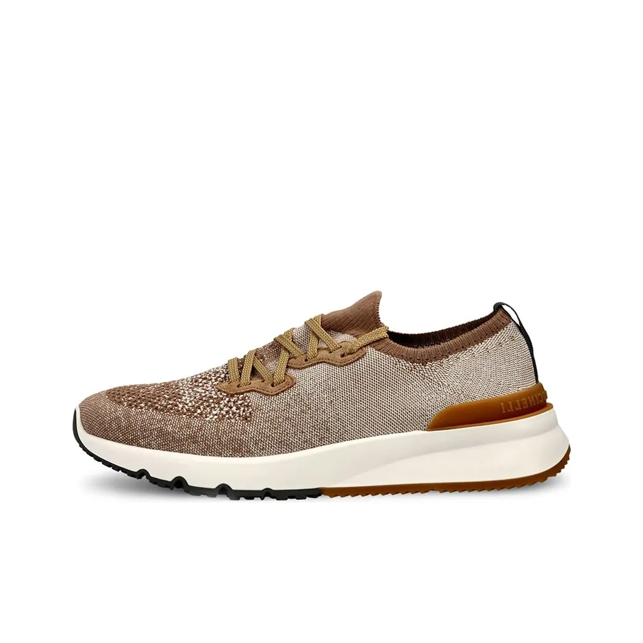 Brunello Cucinelli Cushioning Low Top Casual Shoes Men's Brown