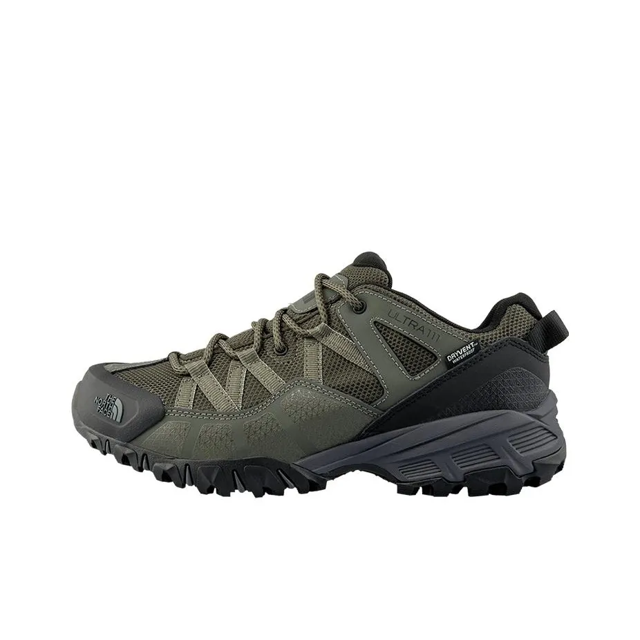 THE NORTH FACE Ultra 111 Waterproof Trail Hiking Shoes 'Olive Green'