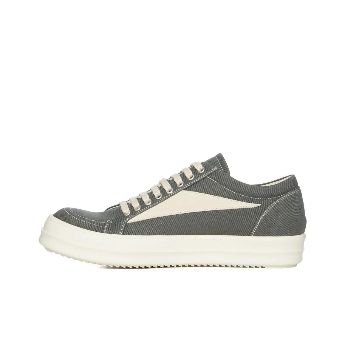 Rick Owens DRKSHDW Low Top Skateboard Shoes Women's Gray Blue