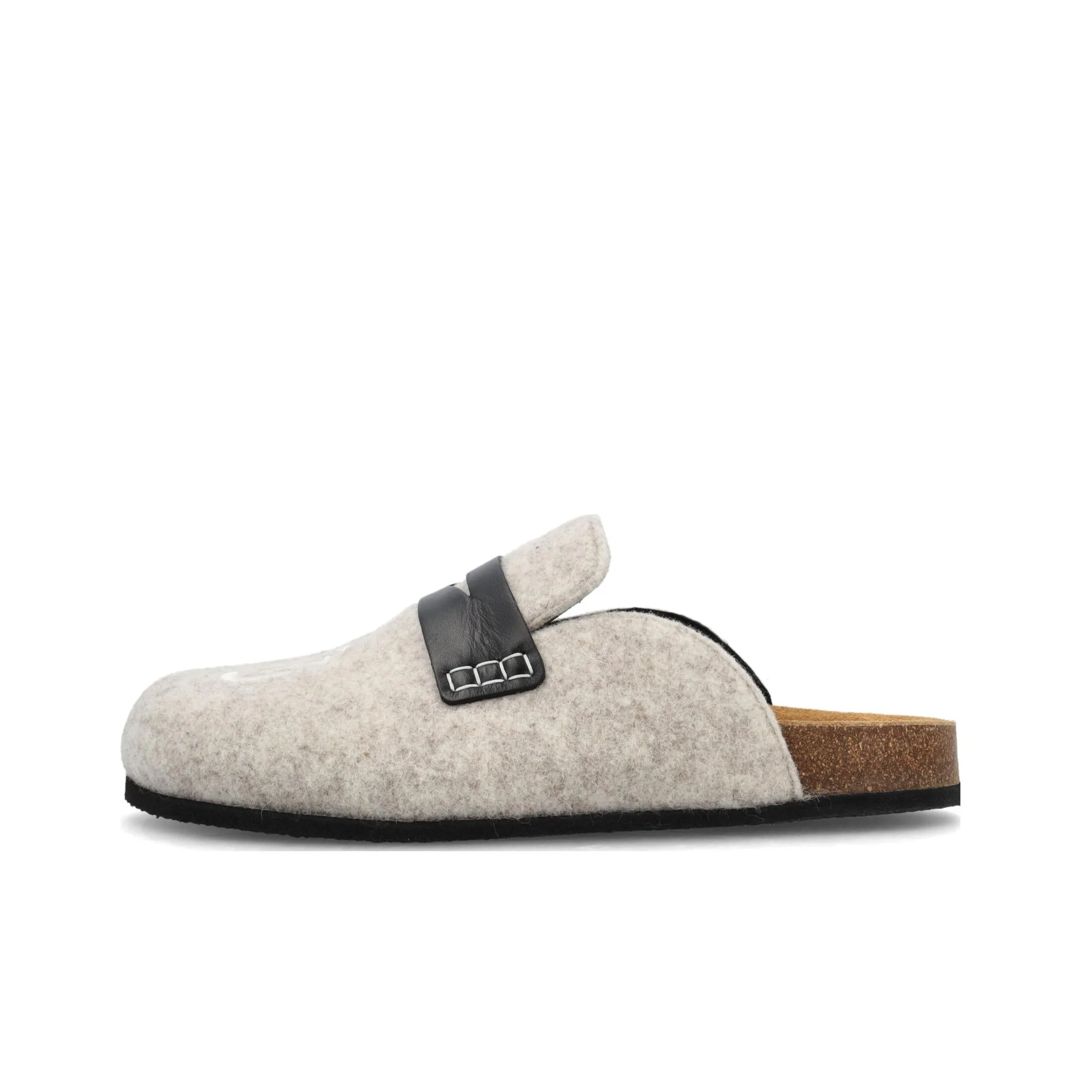JW Anderson Closed Toe Slippers Gray
