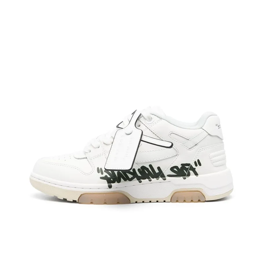 OFF WHITE Out Of Office ''For Walking'' White Black Women's