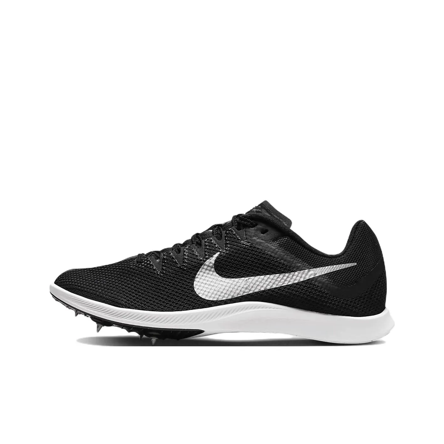 Nike Air Zoom Rival Distance Spikes 'Black Metallic Silver'