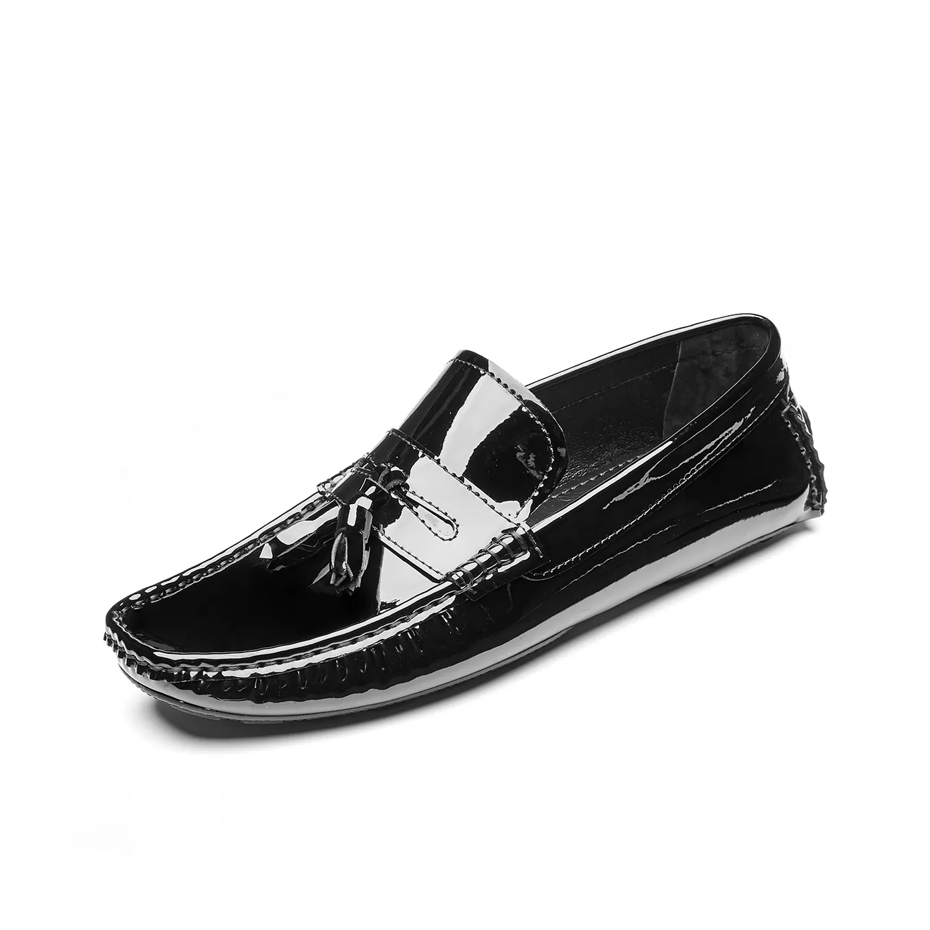 Brounvanm Лоферы с резиновым подошвой Мужской Черный