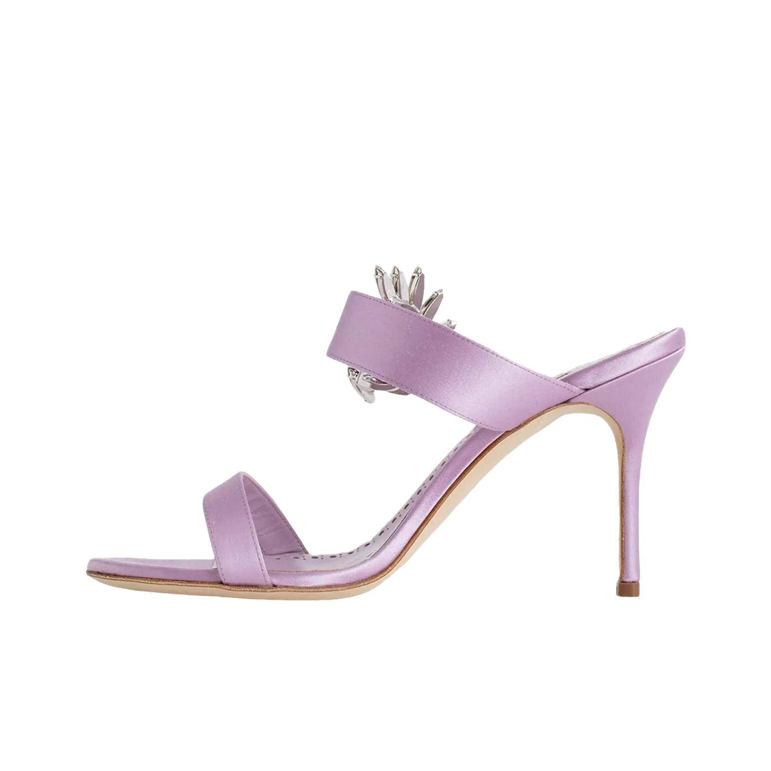 MANOLO BLAHNIK Quick Dry Slide Slippers Women's Pink