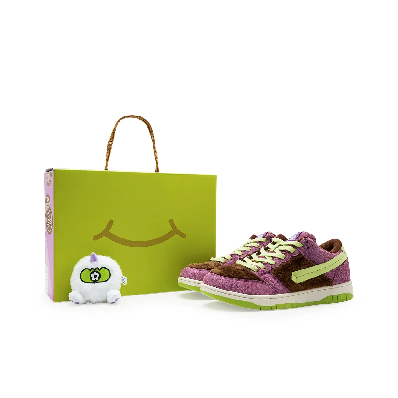 CANOTWAIT_ x Buy for $181 Burger Shoes Stylish Skateboarding Shoes Unisex Purple