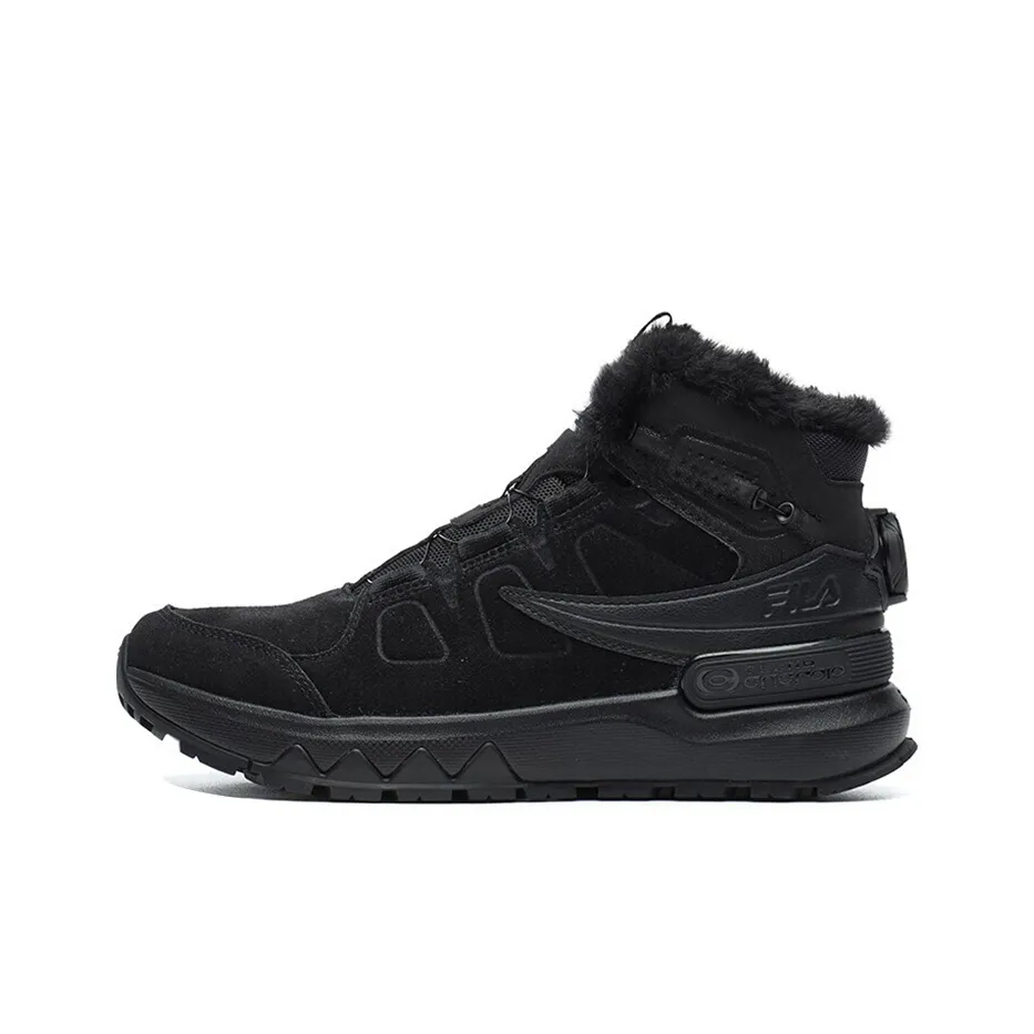 FILA LYNX TERRAIN BOA High Top Running Shoes Women's Black