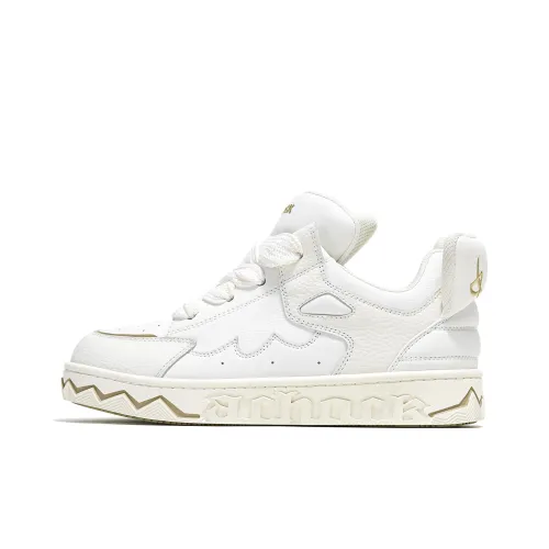 A Chock Кроссовки для скейтбординга Low Top Белые Унисекс