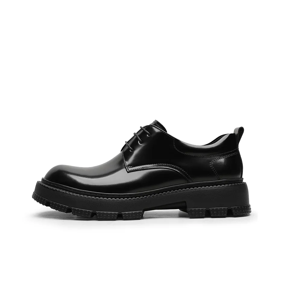GOLDLION Dress Shoes Men's Black
