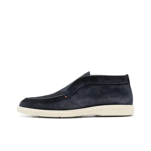Santoni Мужские повседневные туфли Low Top Синие Мужские