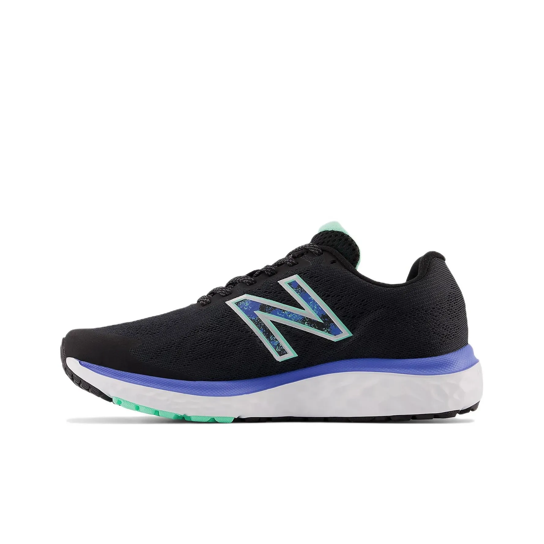 New Balance Fresh Foam 680v7 Running Shoes Women's Low Top Black/Blue