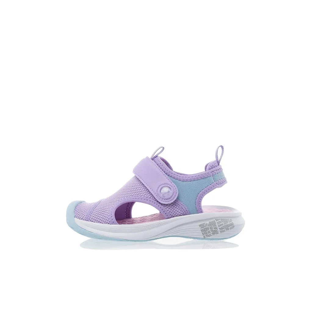 LINING YOUNG Детские сандалии Светло-фиолетовые для детей 3-7 лет