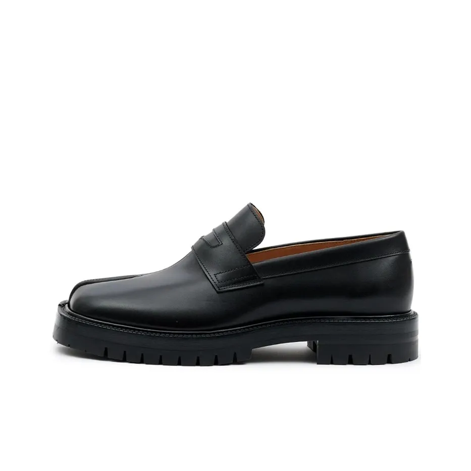 Maison Margiela Round Toe Slip On Loafers