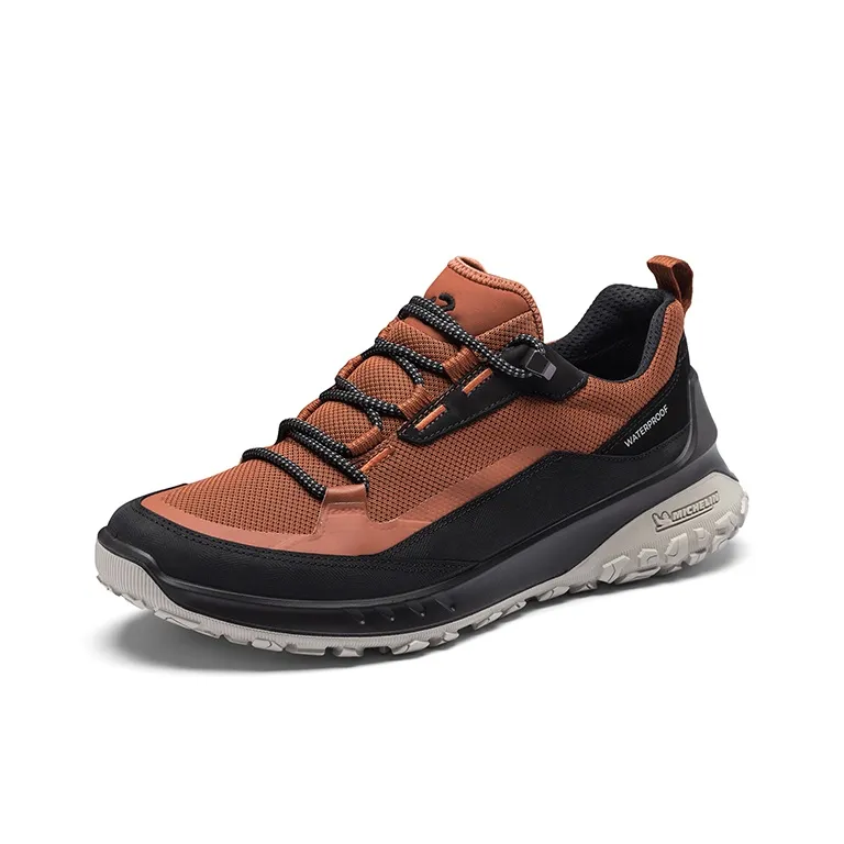 Ecco Otto Series Low Top Casual Shoes Men's Black Brown
