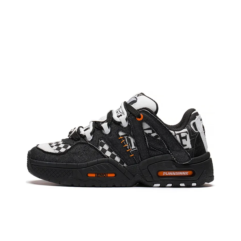 LiNing CF Tracing Collection Honor 2.0 Halloween Low Top Casual Shoes Unisex Black White