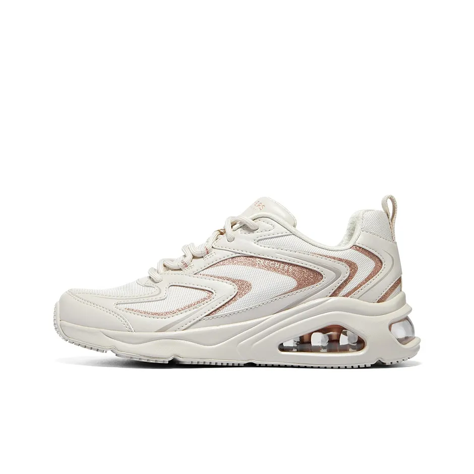 Skechers Tres Air 'Shimm Airy White Rose Gold' Women's