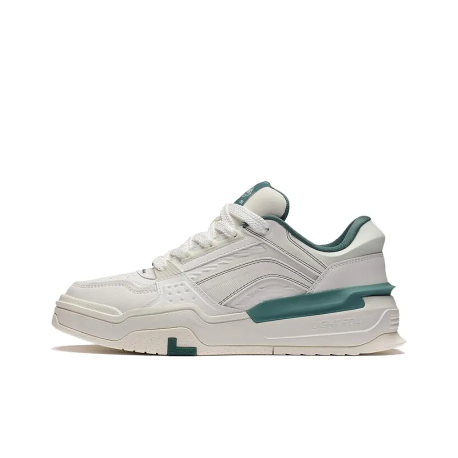 LiNing Samchen Canchun Anti Slip Wear Resistant Low Top Sports Casual Shoes Men's Mist White
