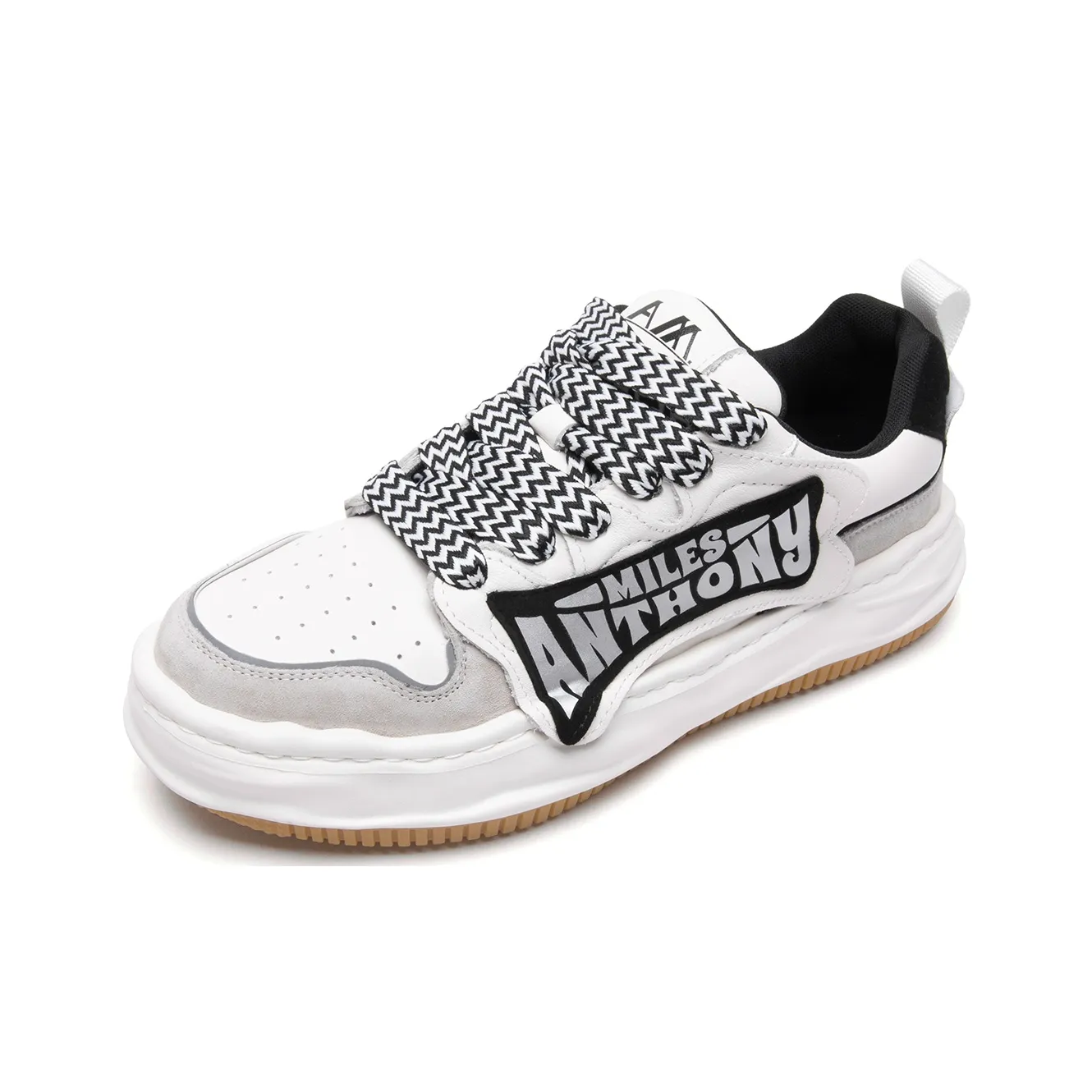 Anthony Miles Slip Resistant Shock Absorbers с антискользящими свойствами и устойчивыми к истиранию низкими топовыми скейтбордистскими кроссовками для мужчин