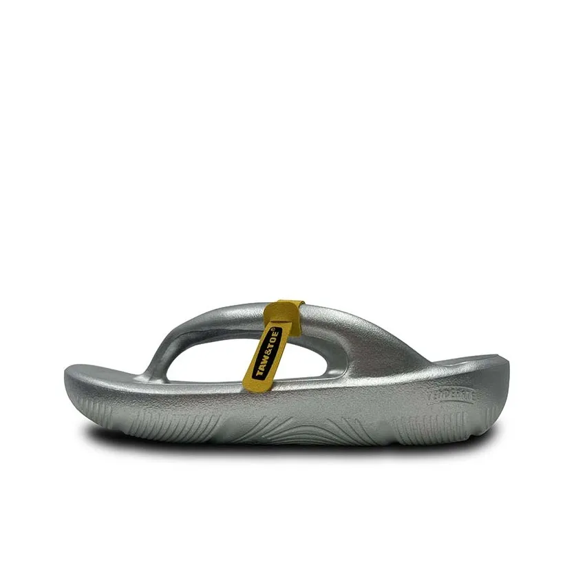 TAW TOE Quiet Slippers Unisex Glacier Silver