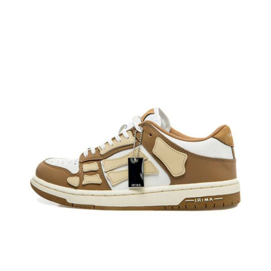 25SS new/AMIRI Skel-Topスエード＆レザースニーカー Sneakers AMIRI/アミリ Skel-Top レザー＆スエード スニーカー 靴・ブーツ