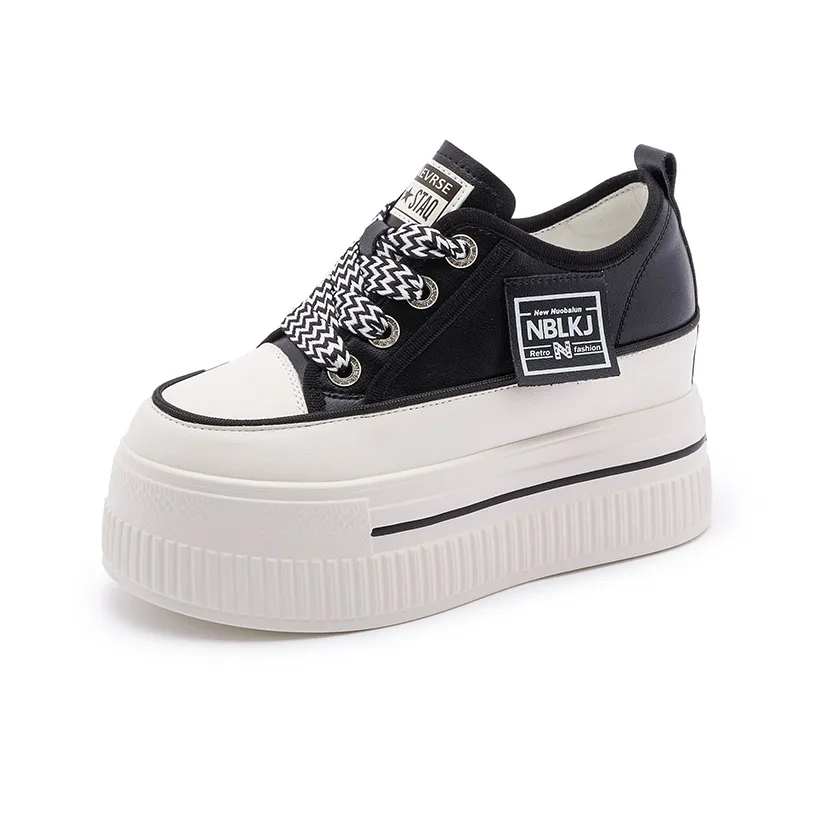 Milan Love Song Высота Увеличивающая Устойчивая к Износу Легкая Водонепроницаемая Низкий Топ Повседневная Обувь Женская