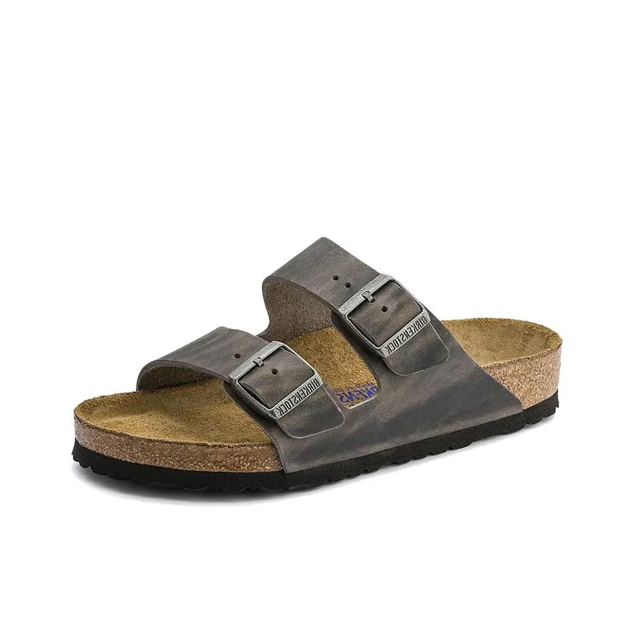 Birkenstock Слайд Унисекс Железо Серый Стандартный