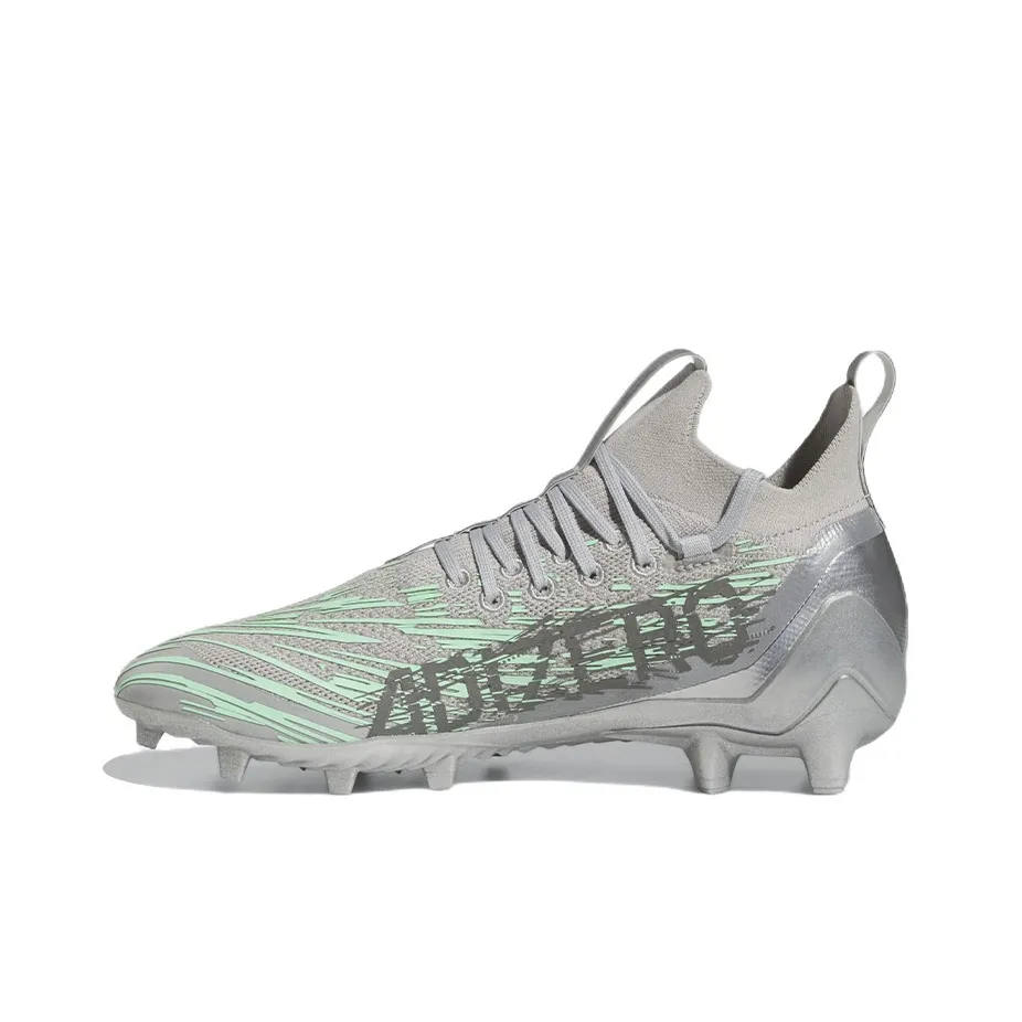 Adidas Adizero Primeknit Flash Cleats 'Grey Mint'
