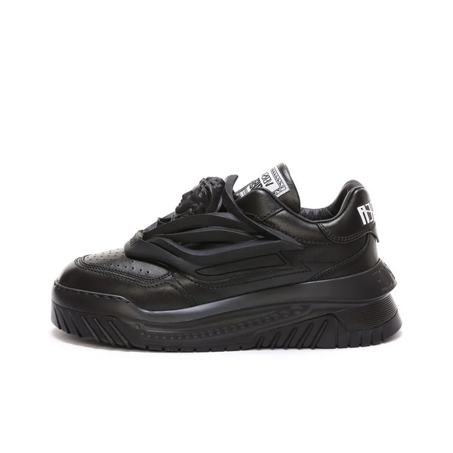VERSACE Odissea Caged Rubber Medusa Black