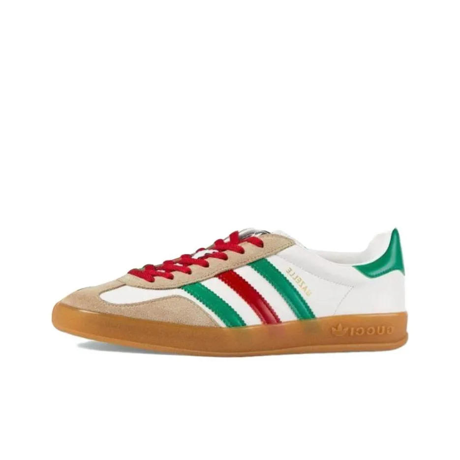 GUCCI Adidas X GUCCI Women's Gazelle 'White Green Red' Women's