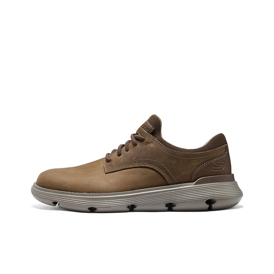 Skechers Garza Low Top Casual Shoes Men's Desert
