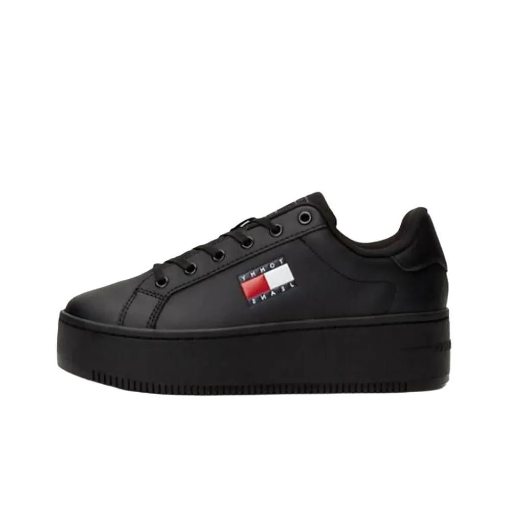 Tommy Jeans Flatform Leather Sneakers