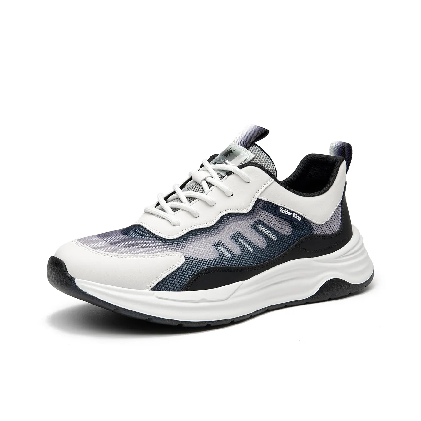 Spider King Casual Shoes Men's Low Top White/Black