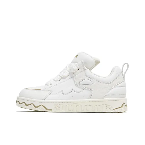A Chock Кроссовки для скейтбординга Low Top Белые Унисекс