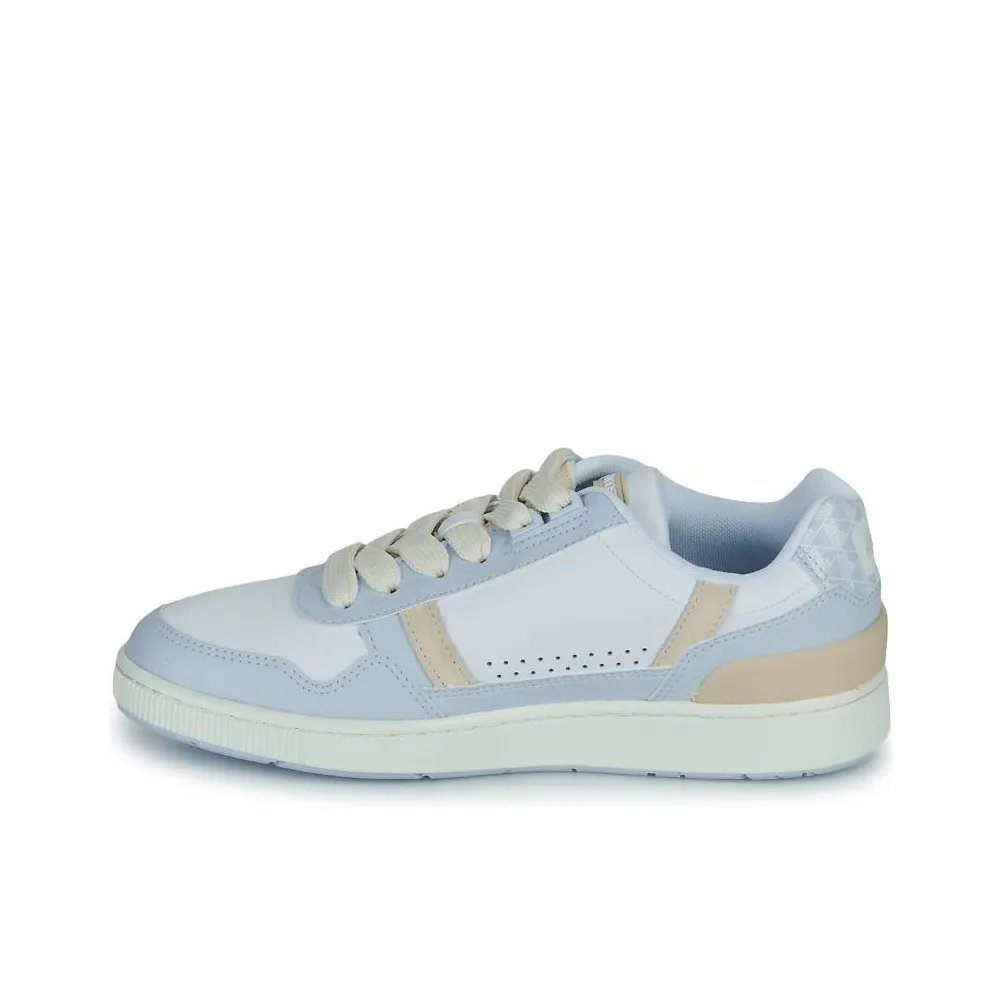 LACOSTE T-Clip Leather Monogram Sneakers