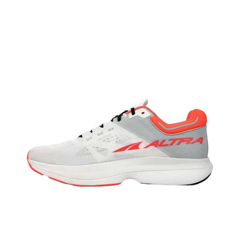 Altra Vanish Tempo Износостойкий противоскользящий и дышащий низкий топ беговые кроссовки Белый и красный