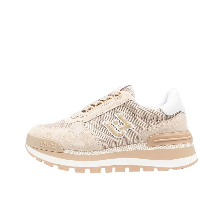 LIU·JO UOMO Низкий топ Спортивная повседневная обувь Женская Бежевая