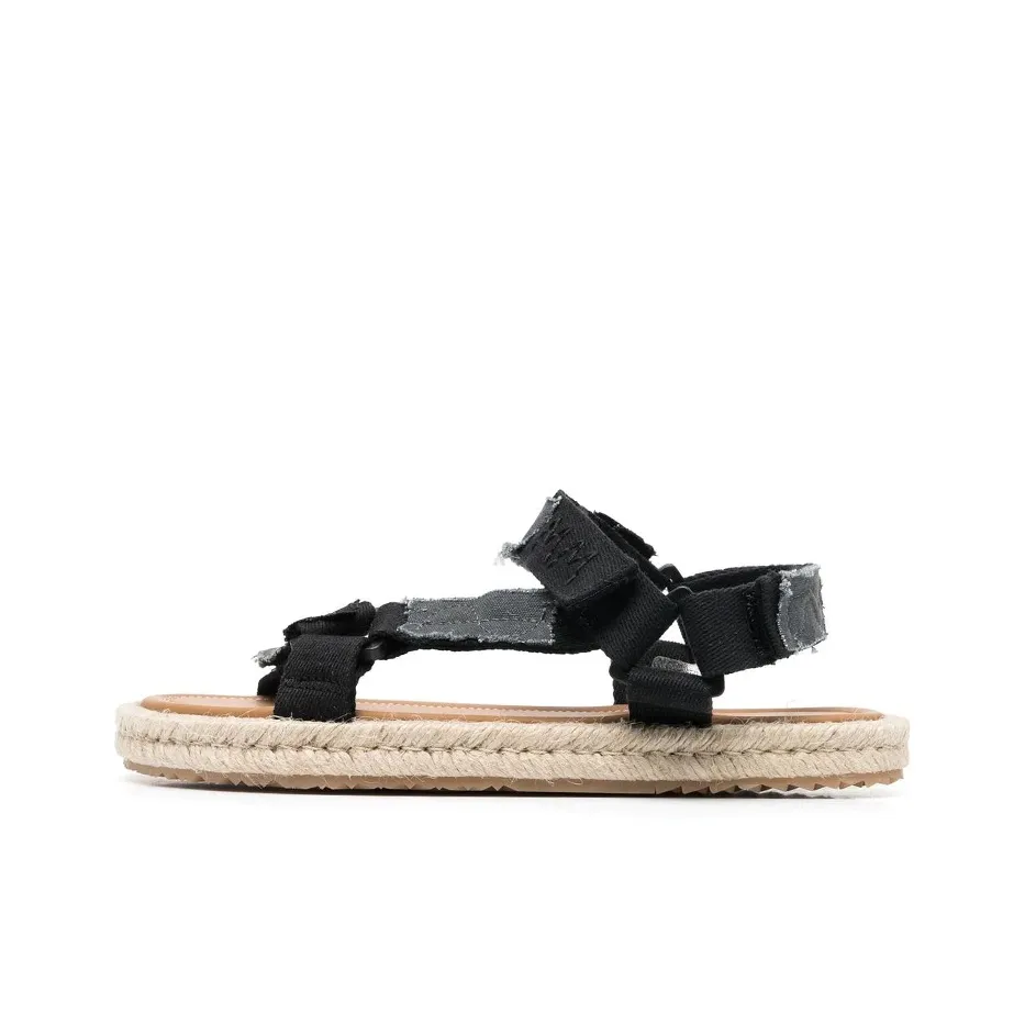 Maison Margiela Threadbare Strappy Open-Toe Sandals Women's