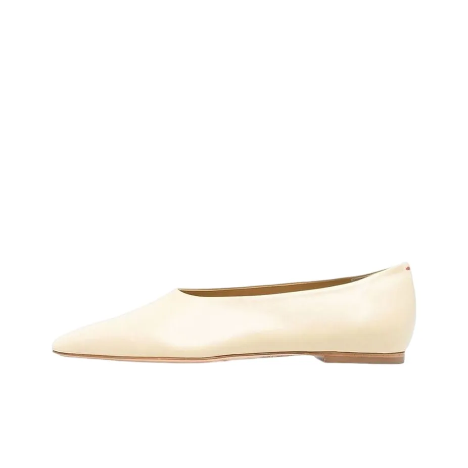 Aeyde Women's Casual Shoes Women's Low Top Beige