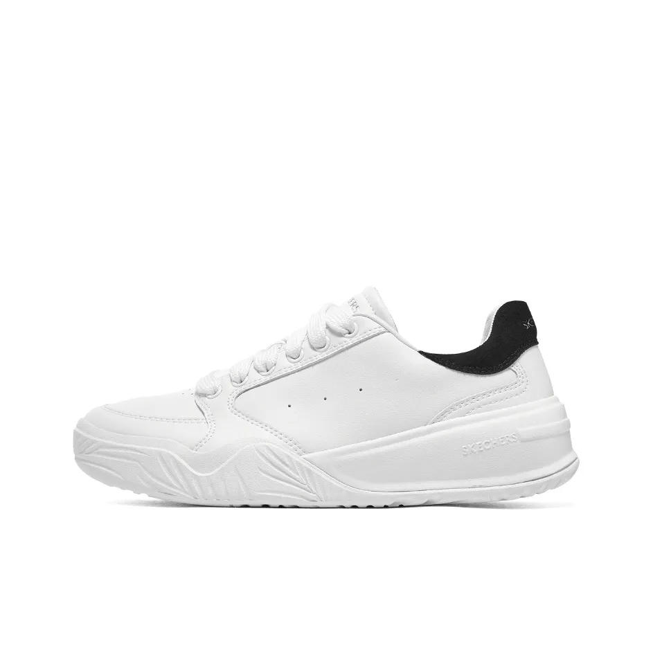 Skechers Denali Low Top Skateboard Shoes Women's White
