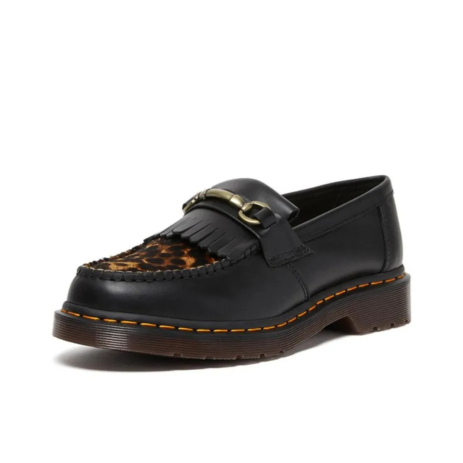 Dr. Martens Adrian Snaffle Hair On Loafer Micro Leopard