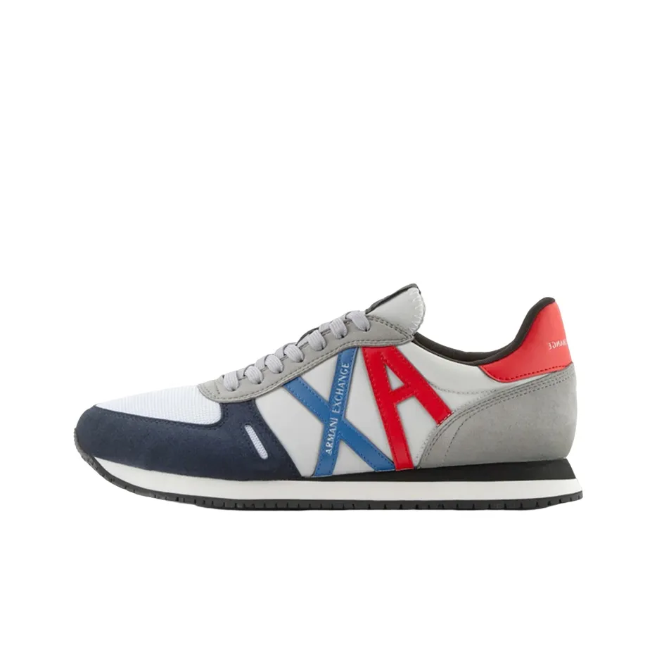 ARMANI EXCHANGE Colour-block Lace-up Sneakers