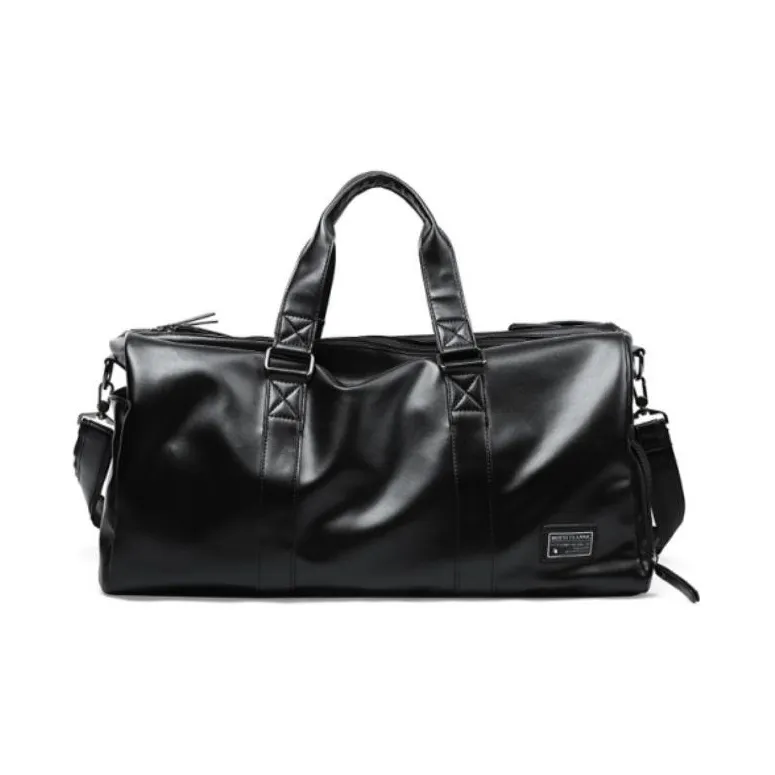 VIHUS PVC Спортивный Сумка Большая Мужская Черная