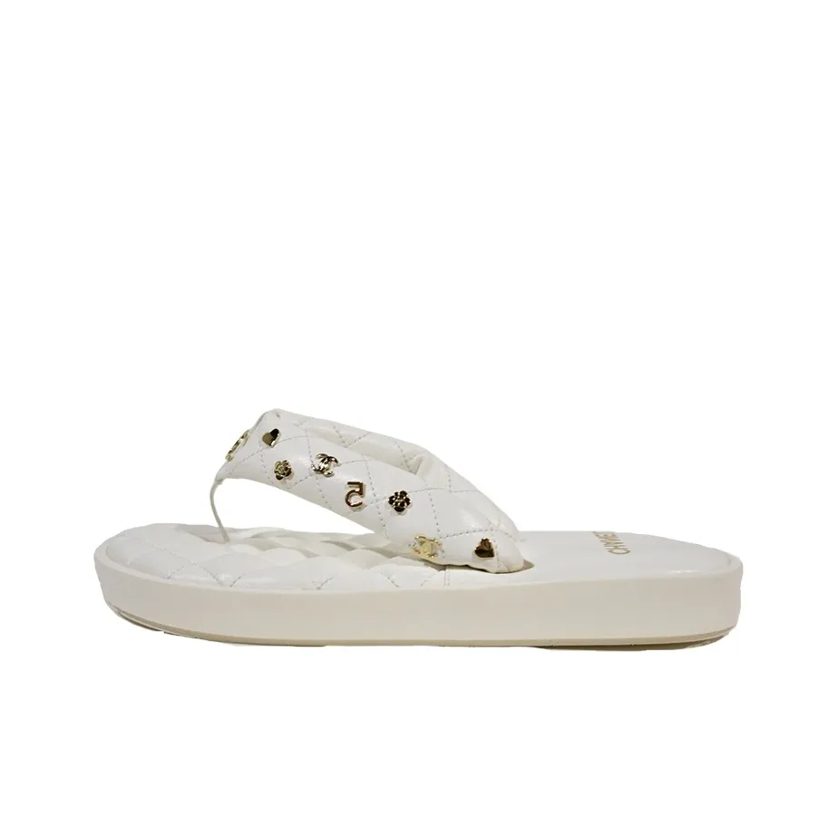 CHANEL Stylish Sandal Women's Beige