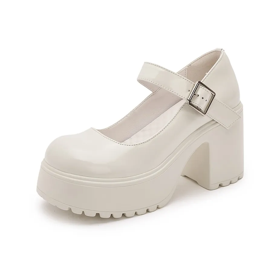 Obertine Грубый каблук Туфли Мэри Джейн Женские